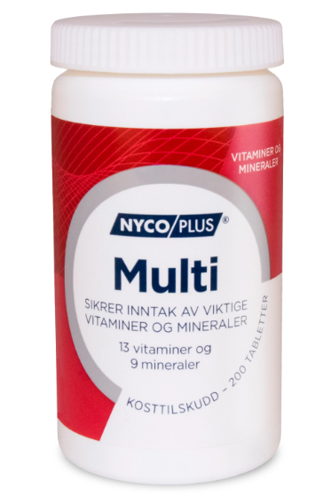 Nycoplus Multi tabletter 200 stk