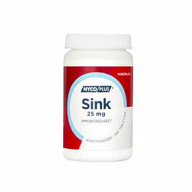 Nycoplus Sink 25mg tabletter 100stk