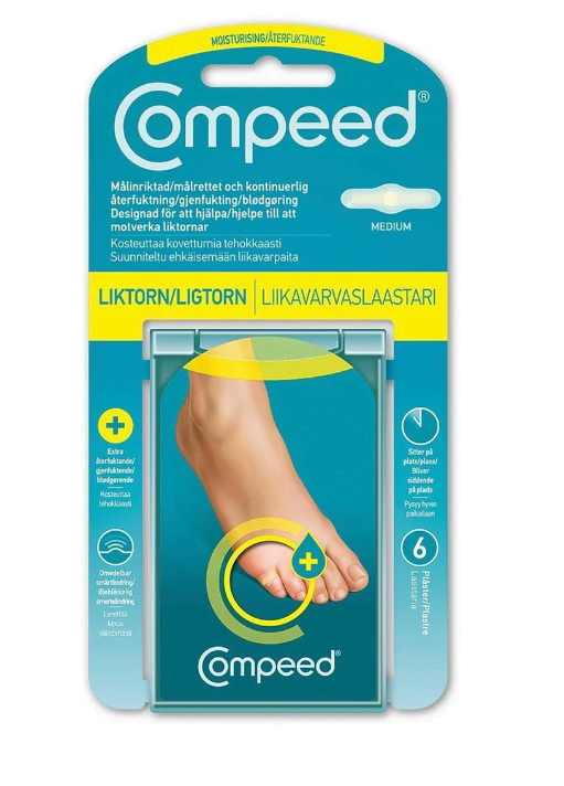 Compeed Mykgjørende liktornplaster 6stk