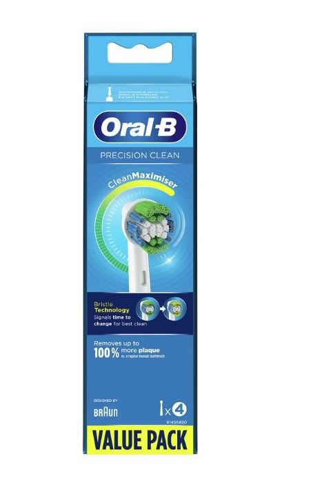 Oral-B Precis Clean børstehode 4 stk