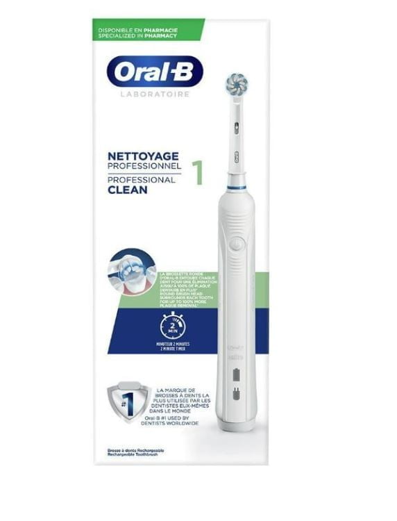 Oral-B Professional Laboratory Clean 1 elektrisk tannbørste 1 stk