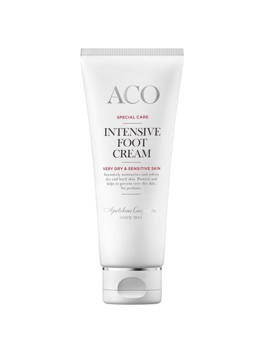 Bilde av en tube med ACO Special Care Intensive Foot Cream 100ml