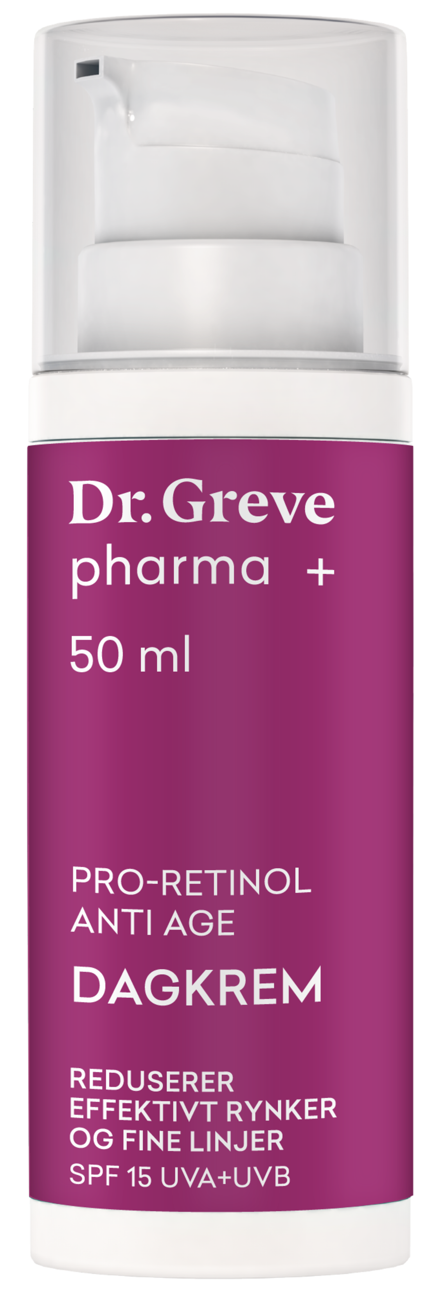 Bilde av en tube med Dr Greve Pharma Pro-Retinol Anti Age Dagkrem 50 ml