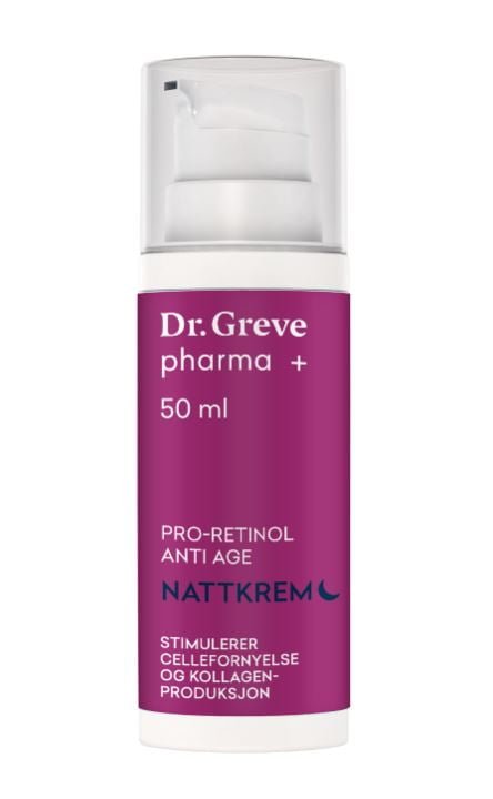 Dr Greve Pharma Pro-Retinol Anti Age Nattkrem 50 ml