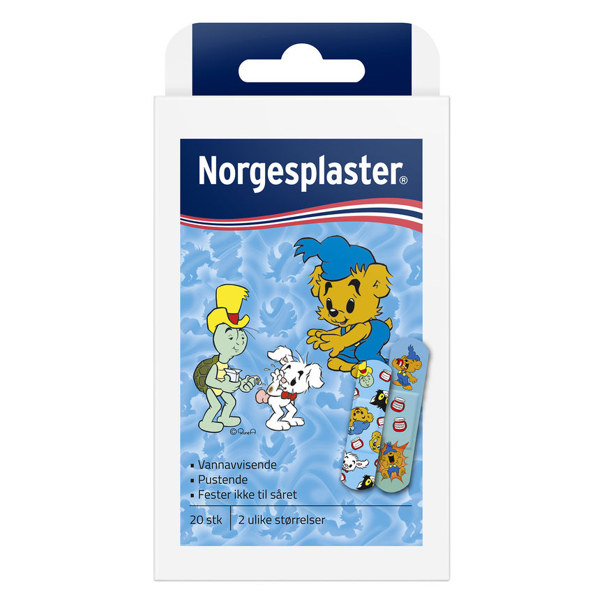 Norgesplaster Bamse plaster 20 stk