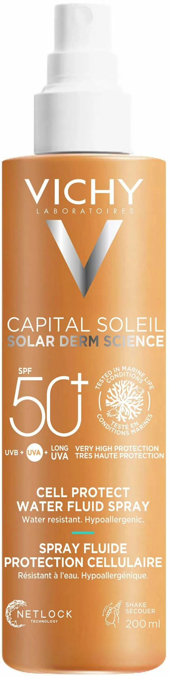 Vichy cap sol ultral spr f50+ 200 ml