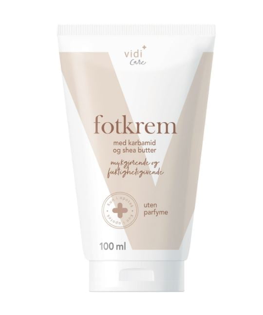 Vidi care fotkrem med karbamid 100 ml