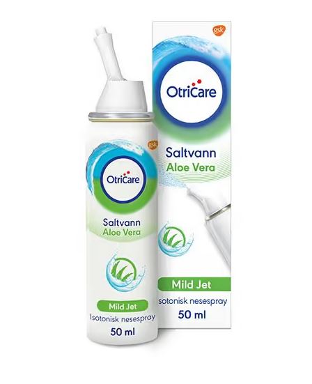 Otricare Saltvann Nesespray Aloe Vera 50 ml