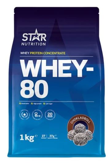 Whey-80 Proteinpulver 1 kg