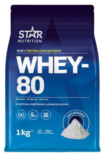 Whey-80 Proteinpulver 1 kg