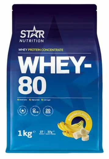 Whey-80 Proteinpulver 1 kg