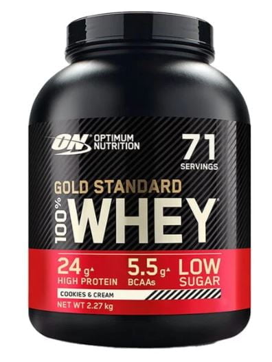 100% Whey Gold Standard 2273g - Cookies and Cream