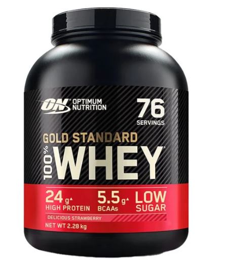 100% Whey Gold Standard 2273g - Delicious Strawberry