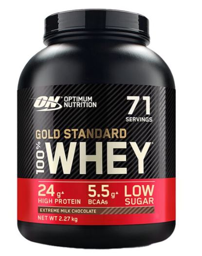 100% Whey Gold Standard 2273g - Extreme milk chocolate