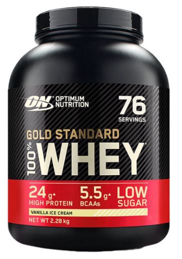 100% Whey Gold Standard 2273g - Vanilla Ice Cream