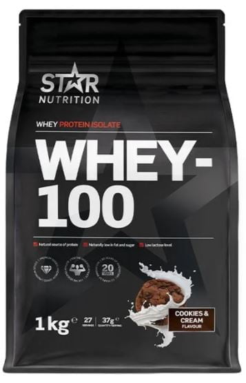 Whey-100 Proteinpulver 1 kg​ - Cookies and Cream