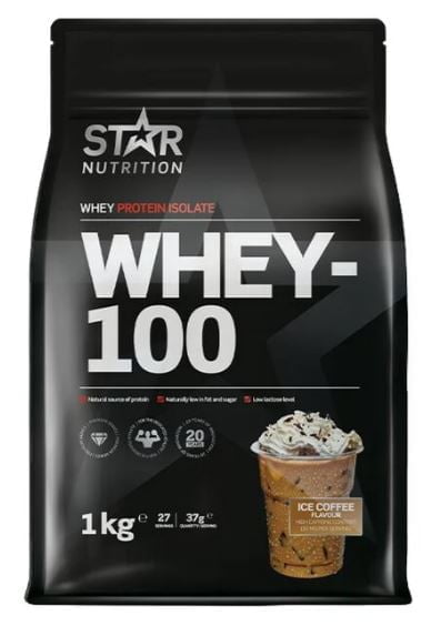 Whey-100 Proteinpulver 1 kg​ - Ice Coffee