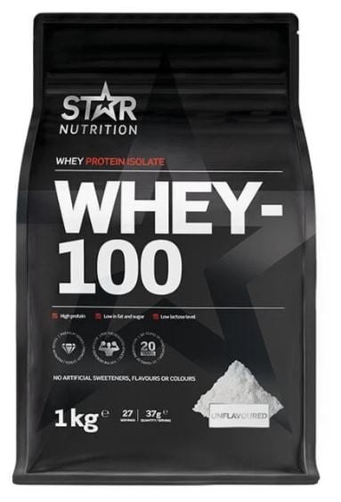 Whey-100 Proteinpulver 1 kg​ - Naturell