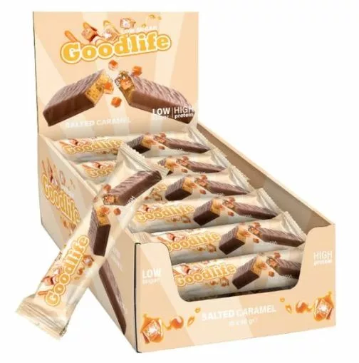 15 x Goodlife Low Sugar, 50 g - Salted Caramel