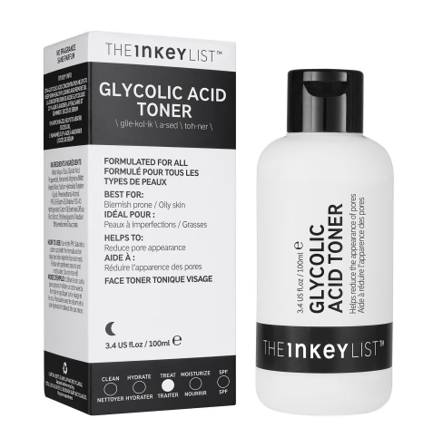 The Inkey List Glycolic Acid Toner ansiktsvann 100ml