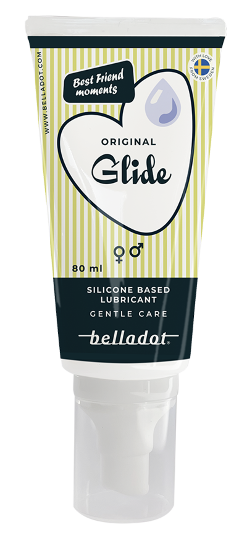 Belladot Original Glide silikonbasert glidemiddel 80 ml