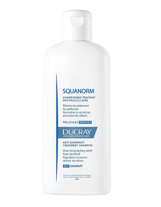 Ducray Squanorm Oily Sjampo 200 ml