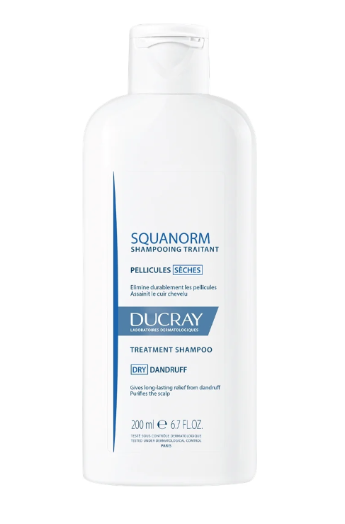 Ducray Squanorm Sjampo Dry mot tørr flass 200 ml