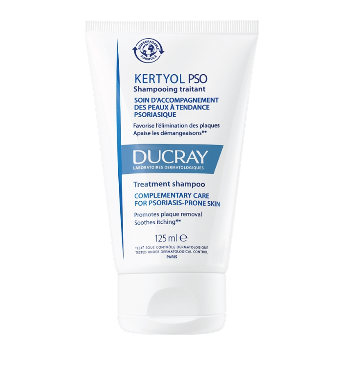 Ducray Kertyol PSO Sjampo til lett psoriasis 125 ml