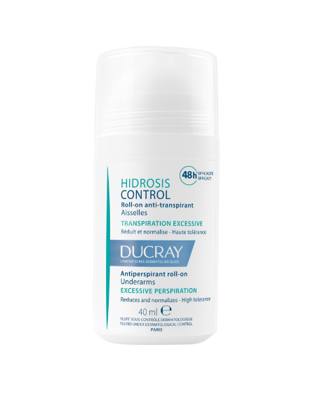 Ducray Hidrosis Control Roll-on anti-perspirant deodorant 40 ml