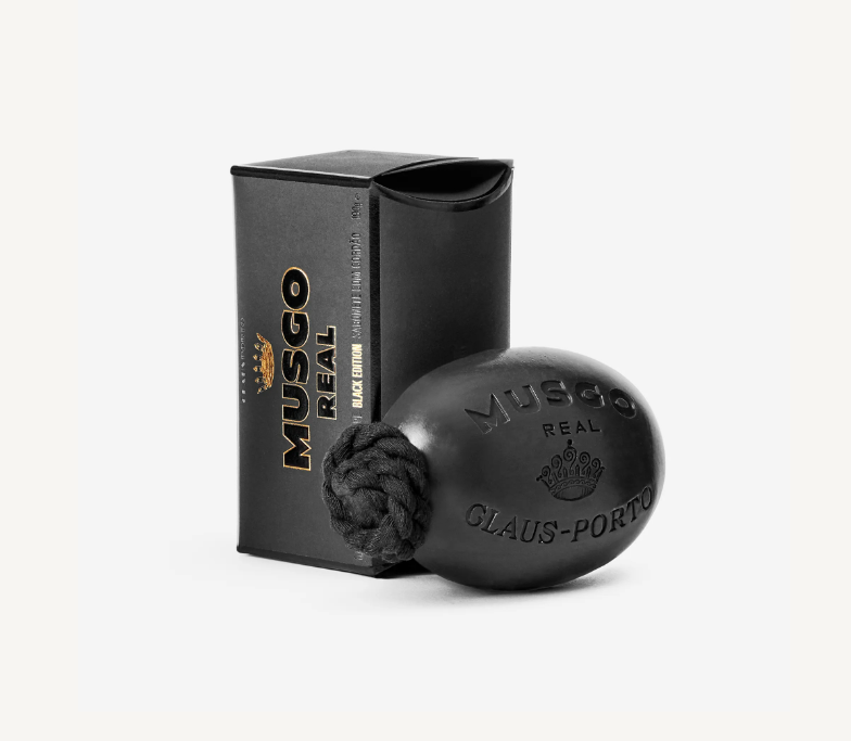 Musgo Real Black Edition Soap on a Rope 190g