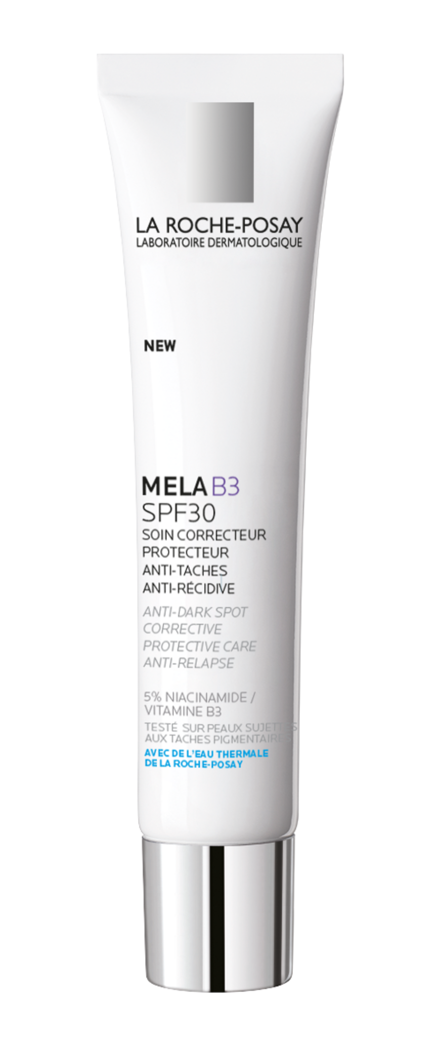 Bilde av en tube med La Roche-Posay MELAB3 SPF30 40ml