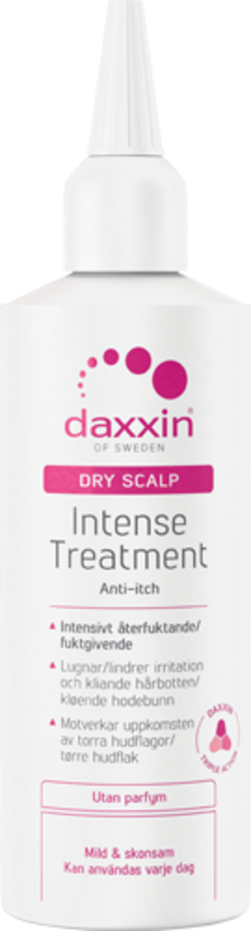 Daxxin Intense Treatment gel til tørr hodebunn 150 ml