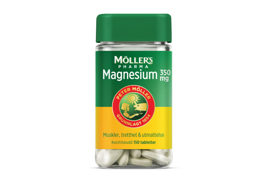 Möller’s Pharma Magnesium 350mg 150stk