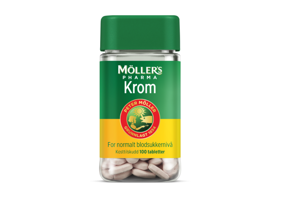 Möller’s Pharma Krom 100stk