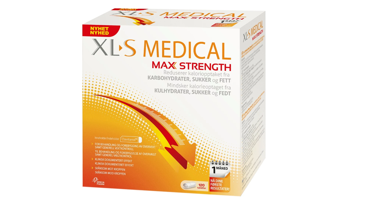 Produktbilde for XL-S Medical Max Strength 120stk