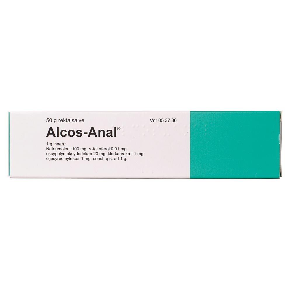 Alcos-Anal rektalsalve 50 G