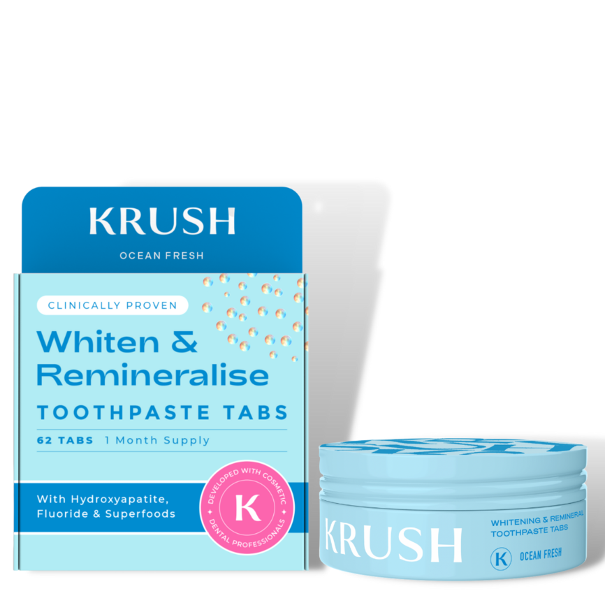 Krush Tannkremtabletter Whiten & Remineralise 62 stk