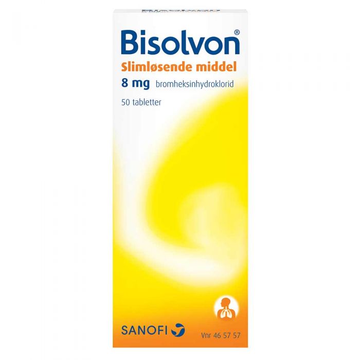 Bisolvon tab 8mg 50 STK