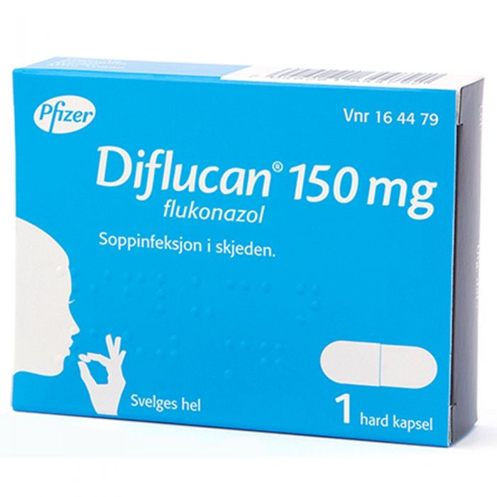 Diflucan 150 mg kapsel 1 stk