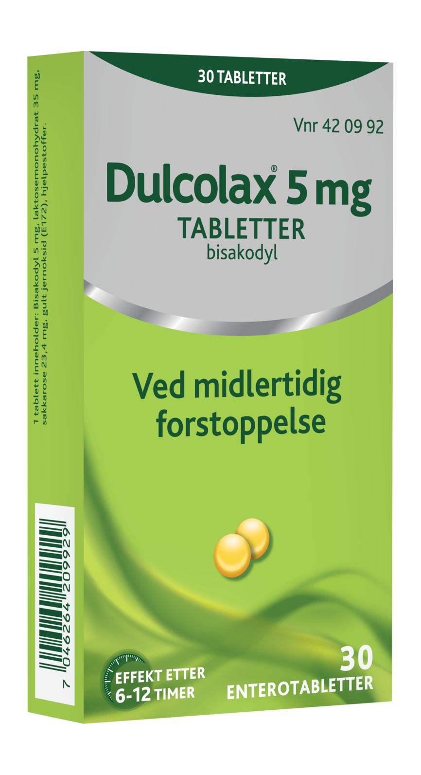 Dulcolax enterotab 5mg 30 ENPAC