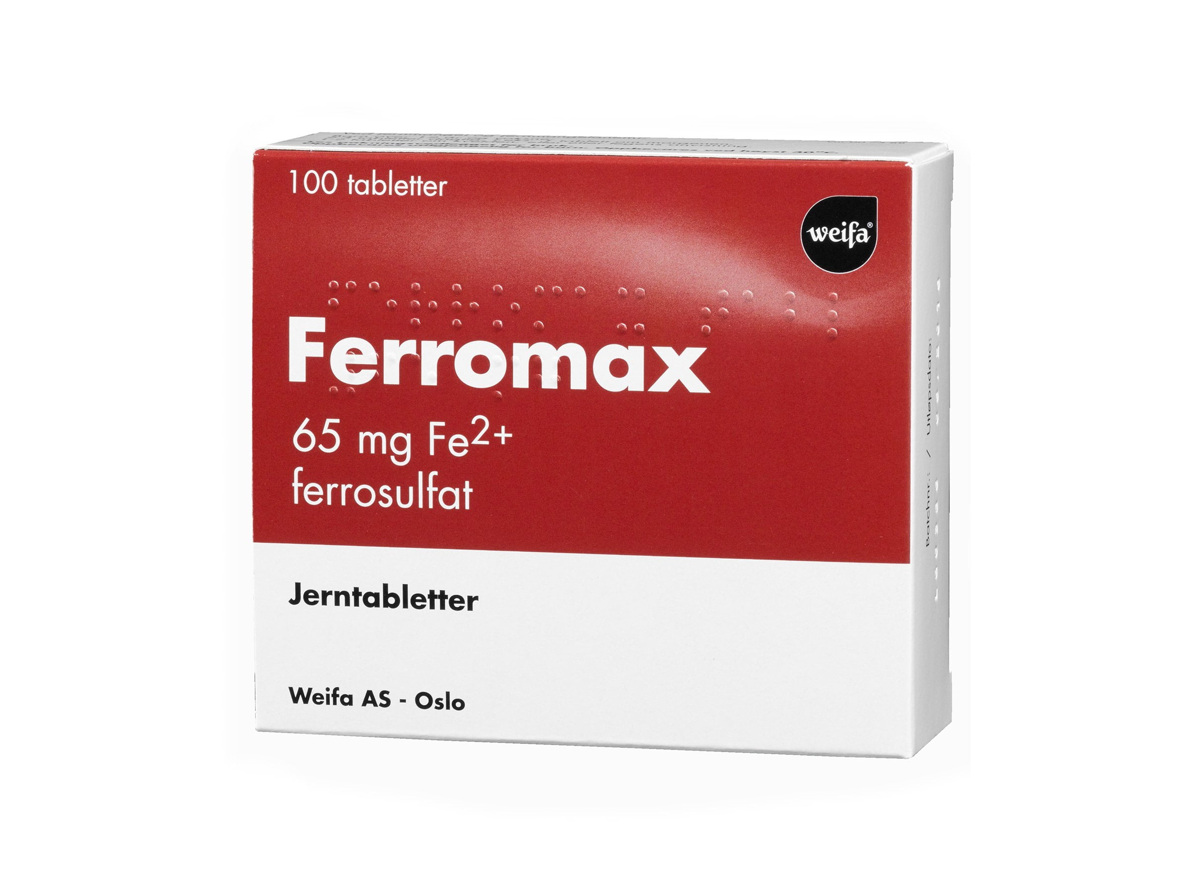 Ferromax tab 65mg 100 ENPAC