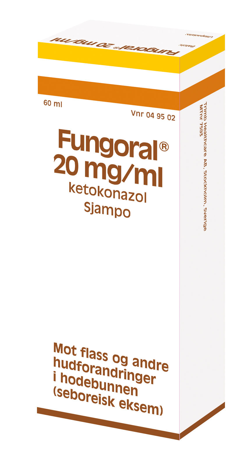 Fungoral sjampo 20mg/ml 60 ML