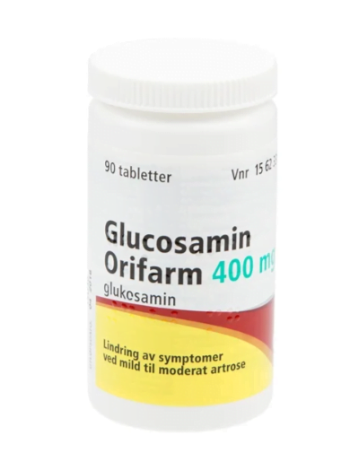 Glucosamin orifarm tab 400mg 90 STK