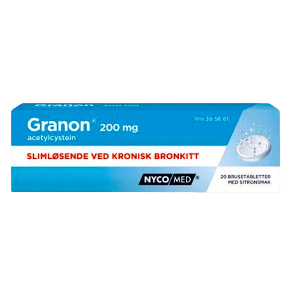 Granon brusetab 200mg 20 STK