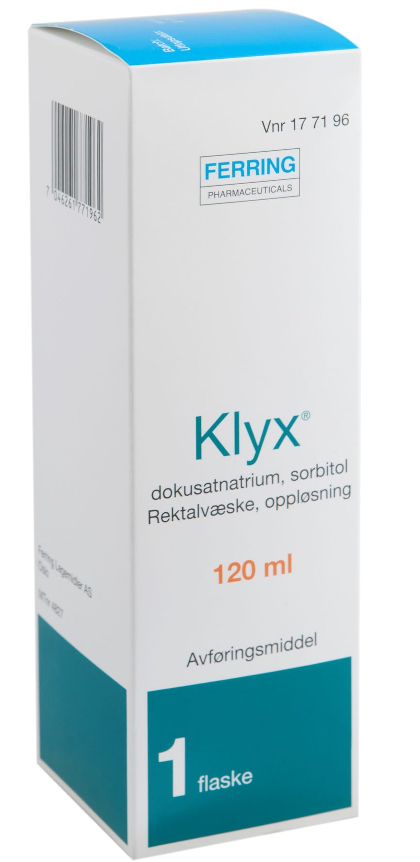 Klyx rektalvæske 120 ml