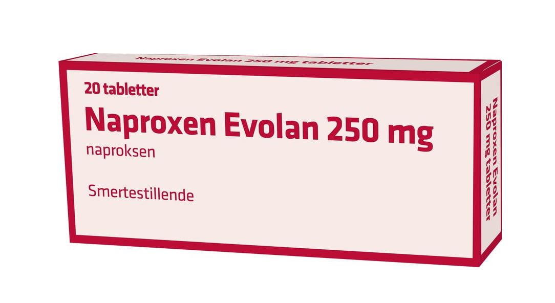 Naproxen evolan tab 250mg 20 ENPAC