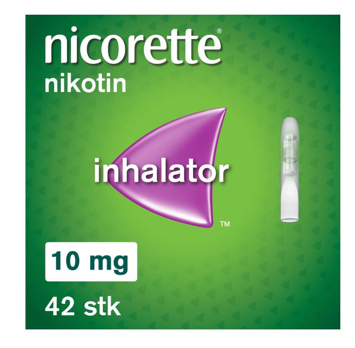 Nicorette inhalasjon 10mg/dose 42 DOSER