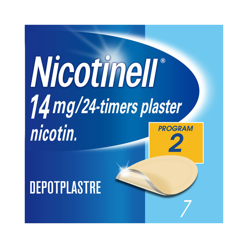 Nicotinell Depotplaster 14mg/24t 7 STK