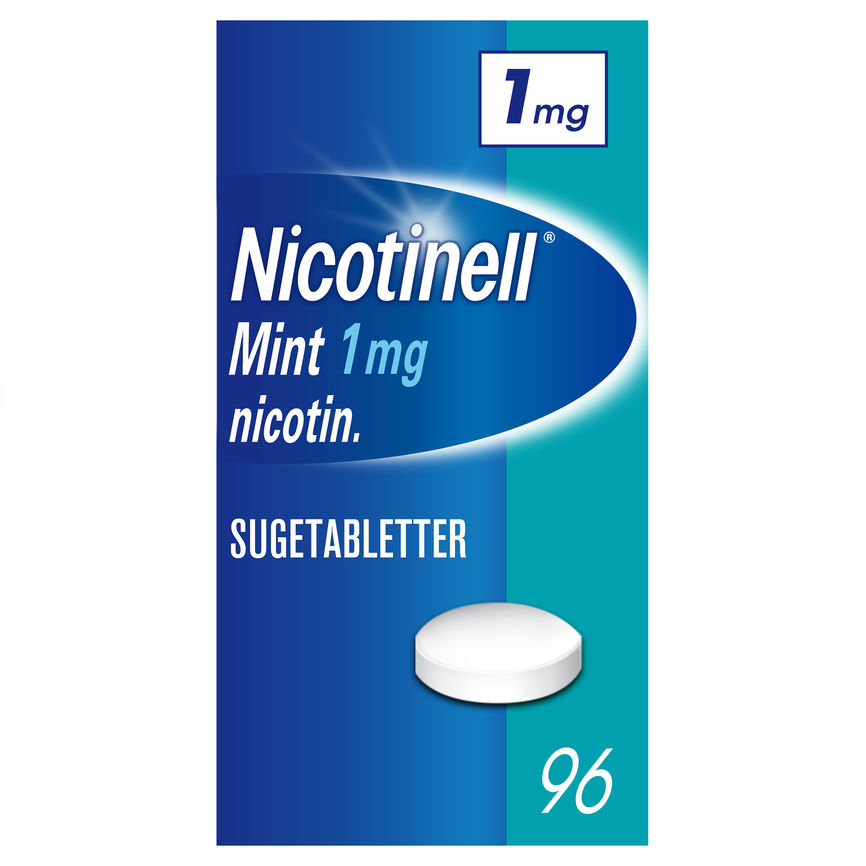 Nicotinell Sugetabletter 1mg 96 stk.