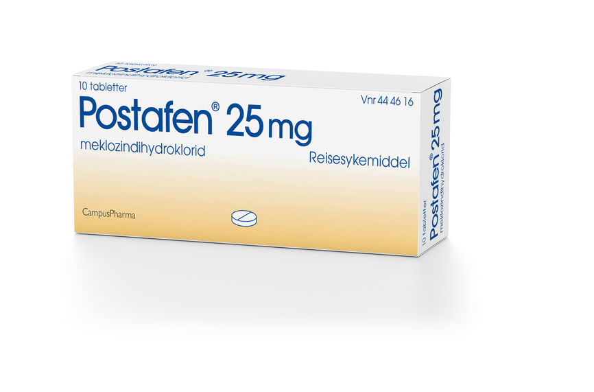 Postafen 25 mg tabletter 10 stk